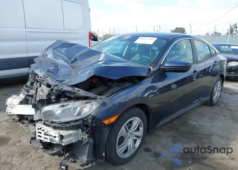 2019 Honda Civic Lx from USA, damaged, VIN 2HGFC2F61KH551269